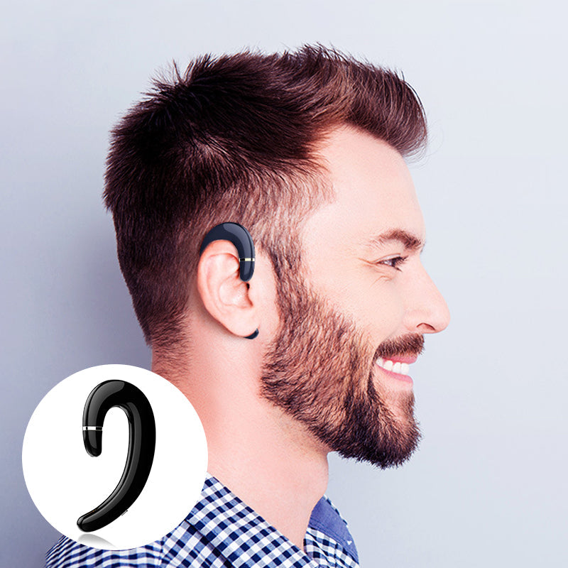 Bluetooth Headset Wireless Earbud Lightweight Noise Cancelling CVC 6.0 with Charging Case Black Red Blue Silver