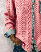 Harrow Flora long-sleeve casual shirt for women, soft fabric, button-up front, and relaxed fit, in a floral print.