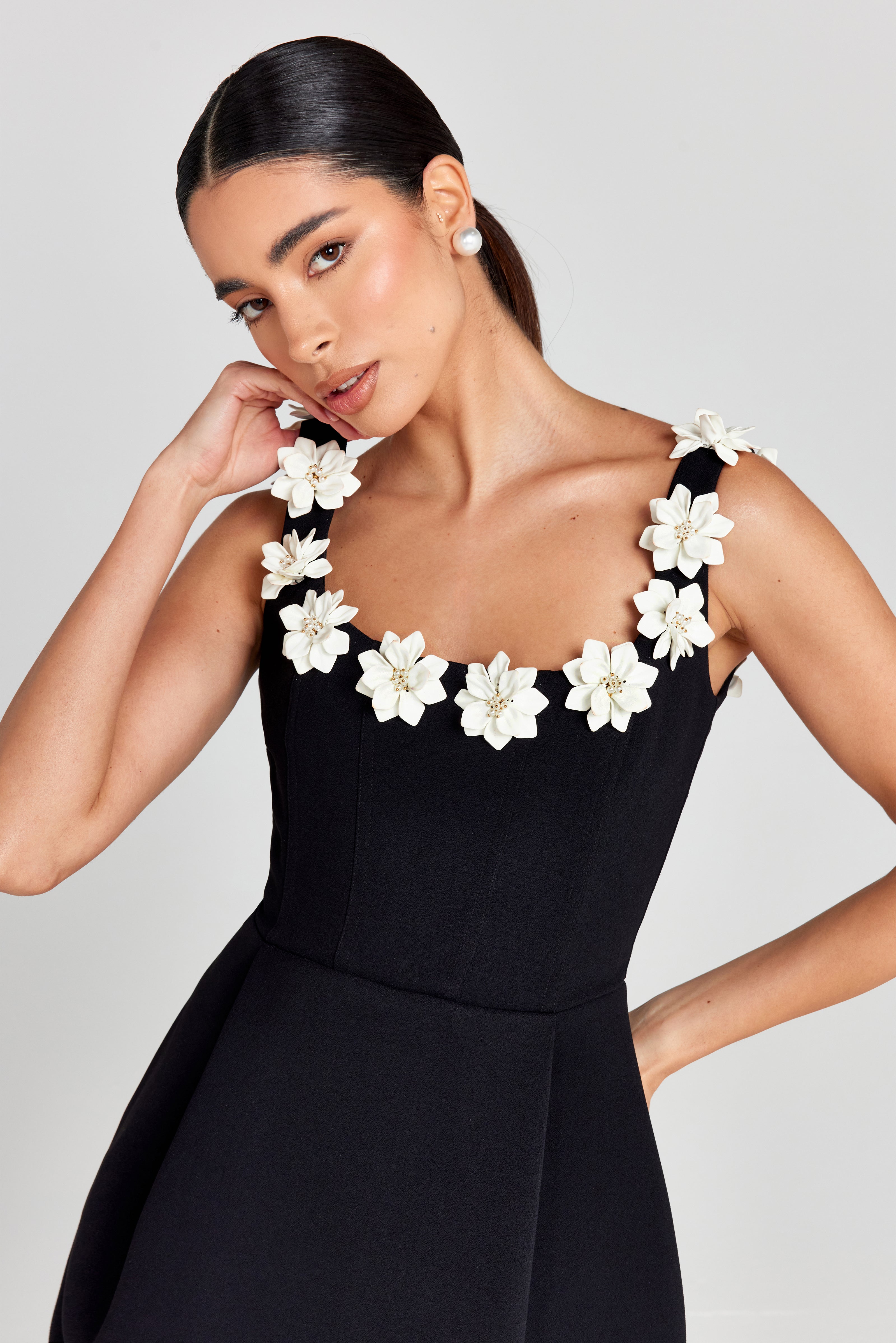 Aisling | Effortless Floral Mini Summer Dress for Women