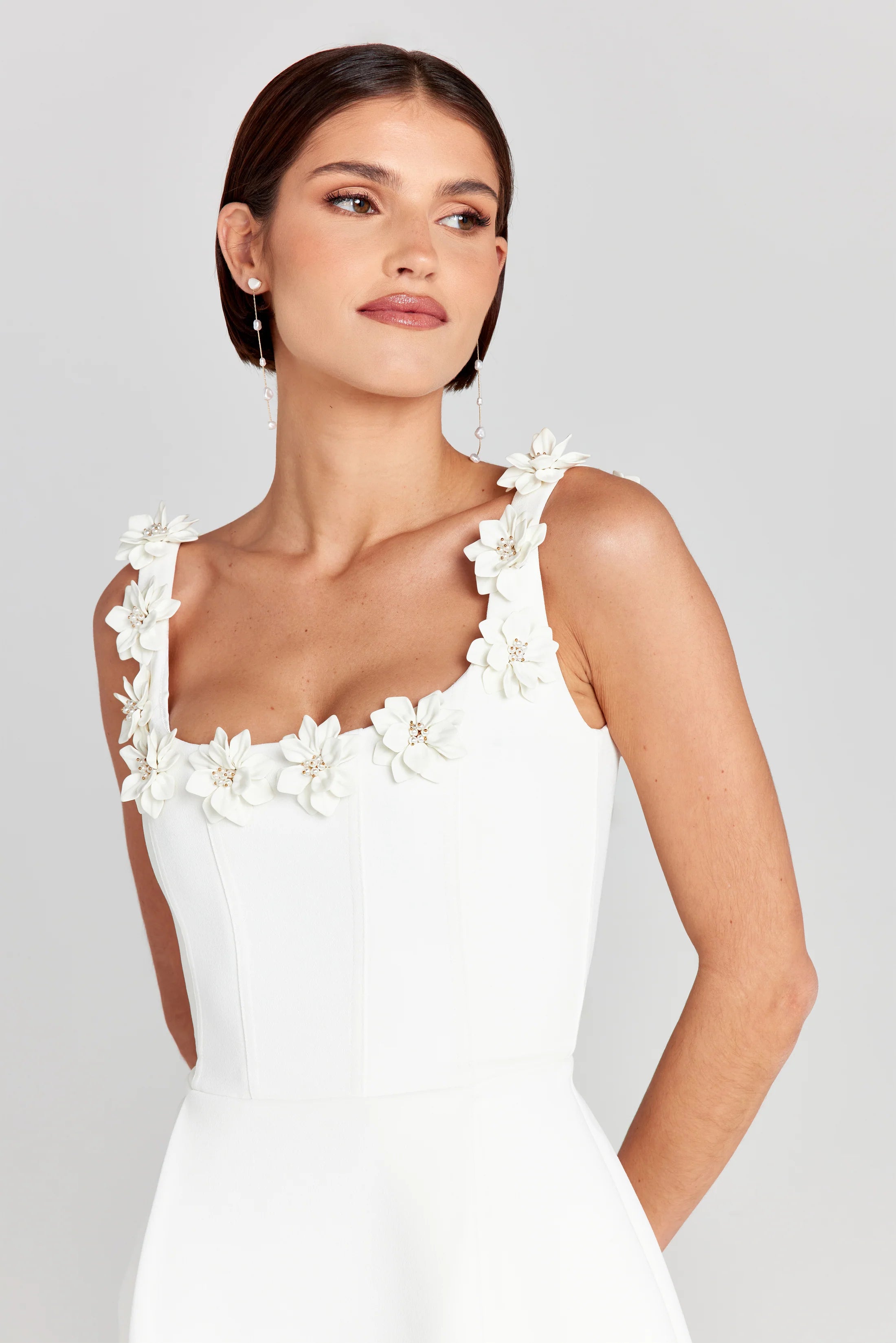 Aisling | Effortless Floral Mini Summer Dress for Women