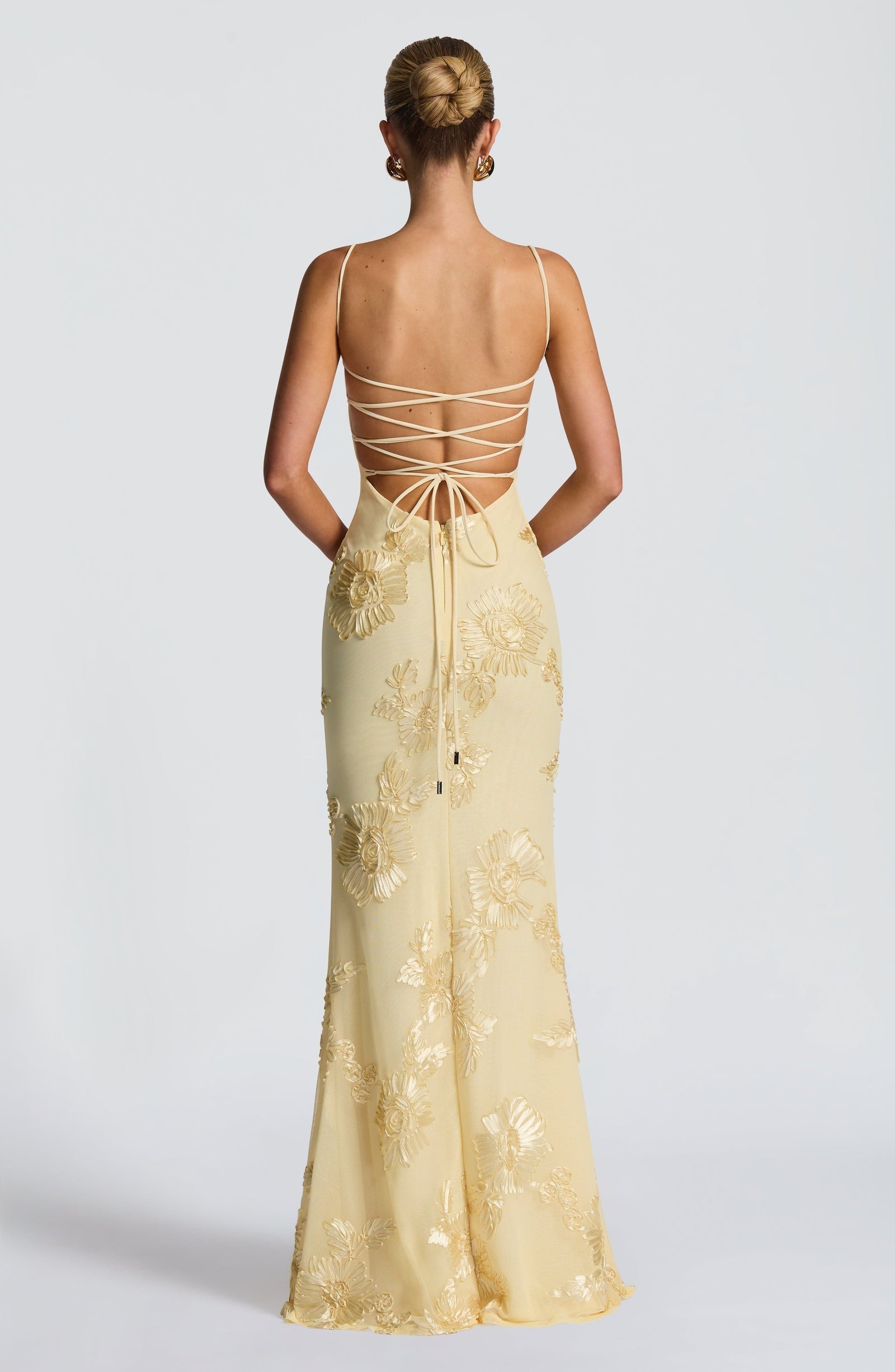 Akosua | Dreamy Floral Wedding Guest Maxi Dress for Women