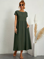 Lightweight Florence casual summer dress for women by Harrow, featuring a breezy, elegant design perfect for warm weather.