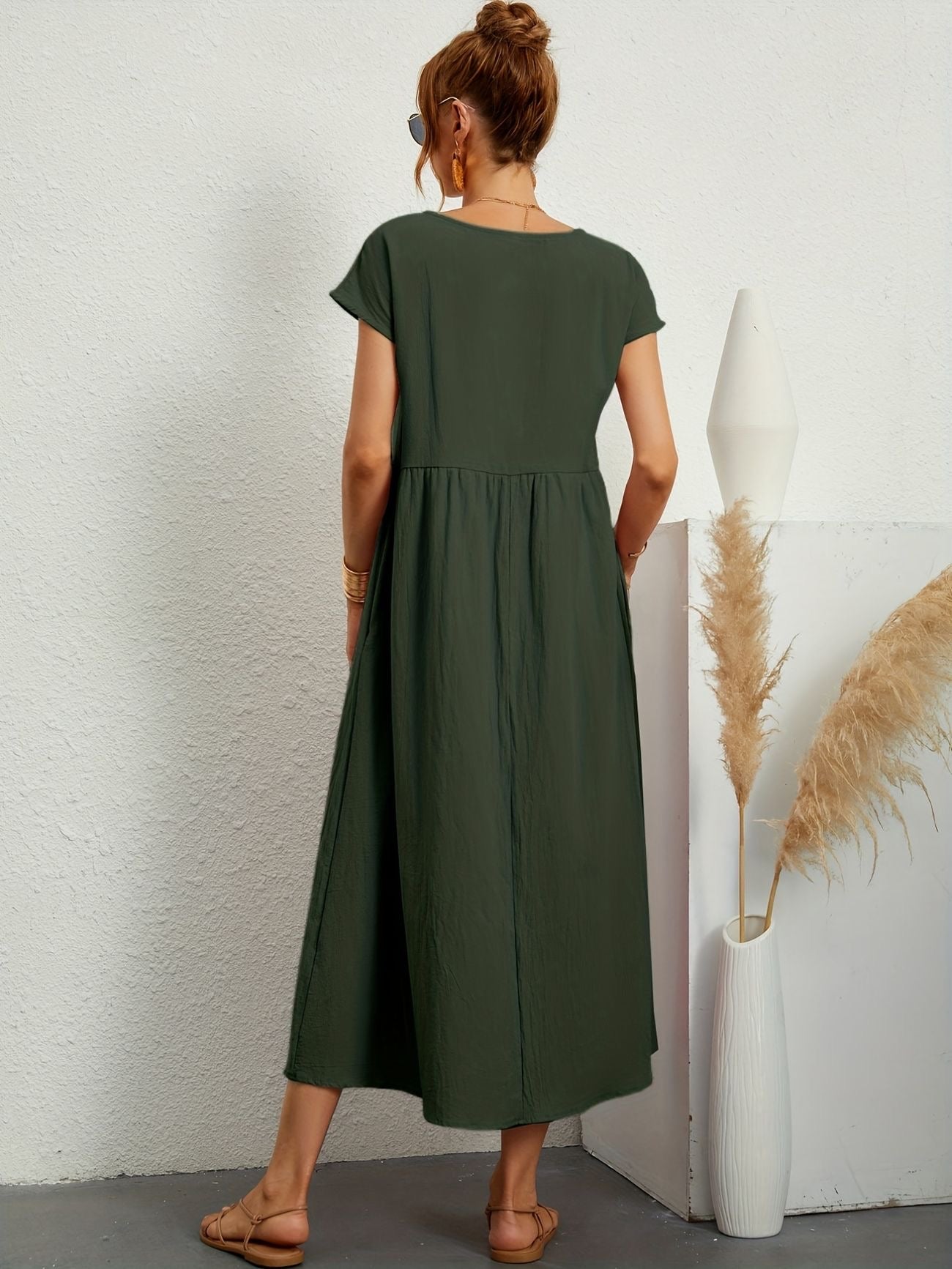 Lightweight, elegant Florence summer dress for women by Harrow, featuring a casual and breathable design perfect for warm weather.