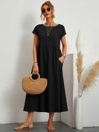 Lightweight Florence casual summer dress for women by Harrow, featuring a relaxed fit and elegant design for warm weather.