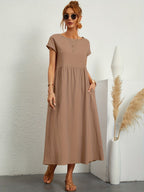 Lightweight summer dress for women by Harrow, featuring a casual and elegant floral design in a breezy, comfortable style.
