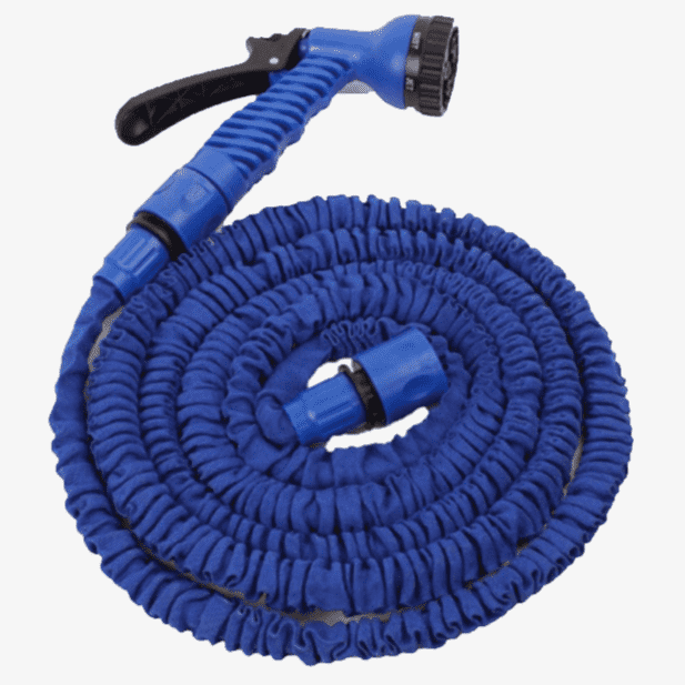 Expandable Garden Hose Lightweight Kink-Free Blue Garden Water Hose 25ft 50ft 75ft 100ft