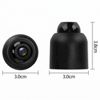 Ultracompact Wi-Fi Surveillance Camera 1080p Full HD Night Vision Wide-Angle 120° with 2-Way Audio