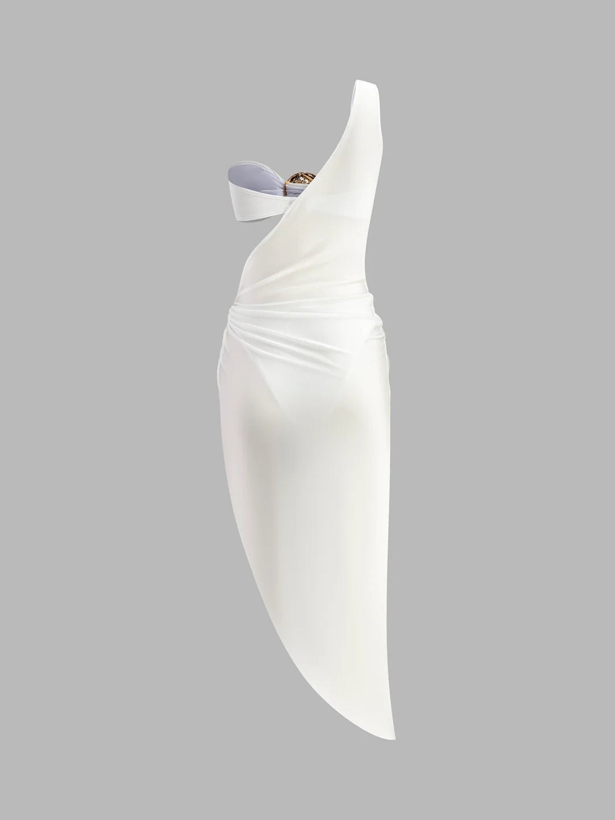 Alcyone | Effortless Elegant Mini Summer Dress for Women Open Back