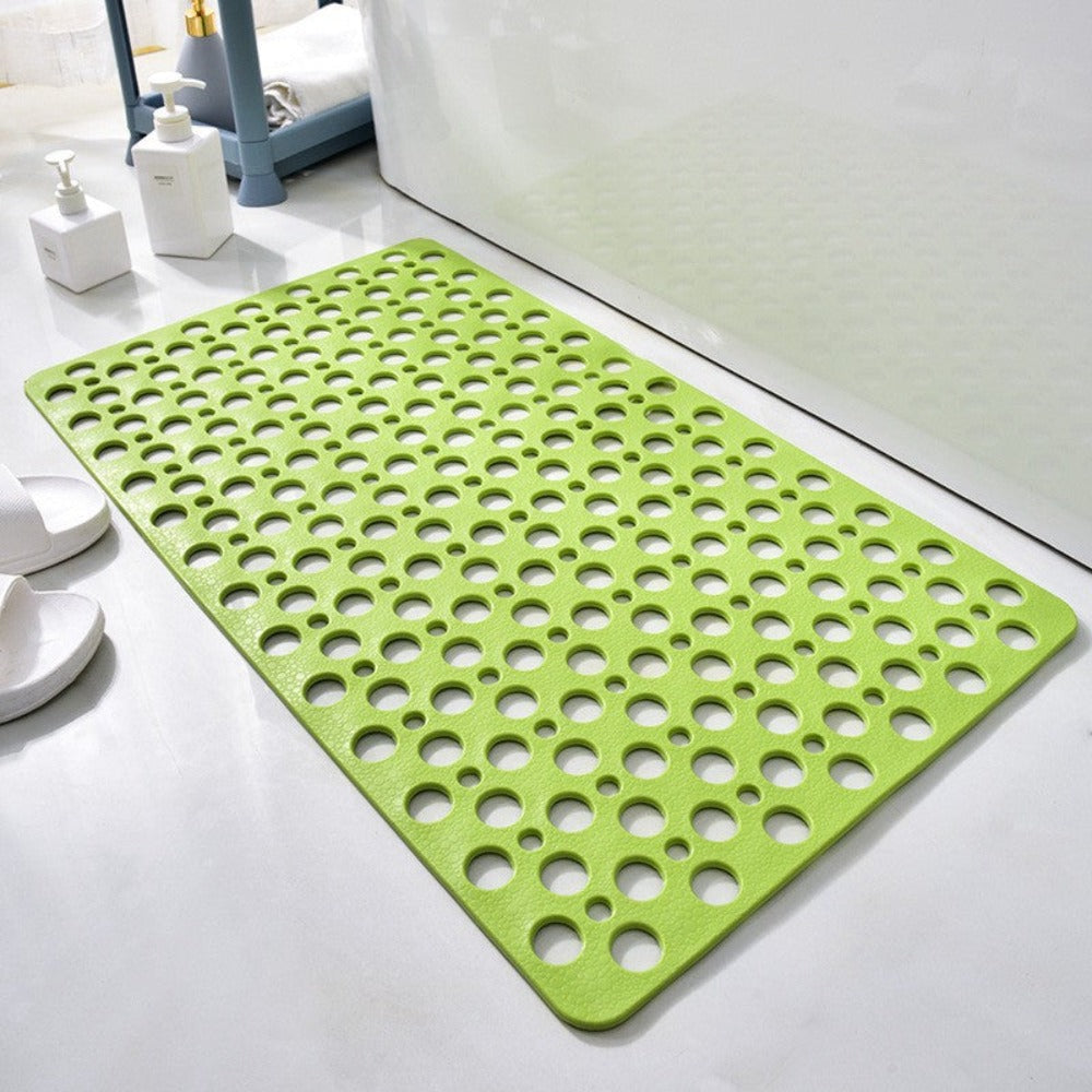 Non-Slip Antibacterial Shower Mat Slip-Resistant Bath Rug Easy to Clean Durable