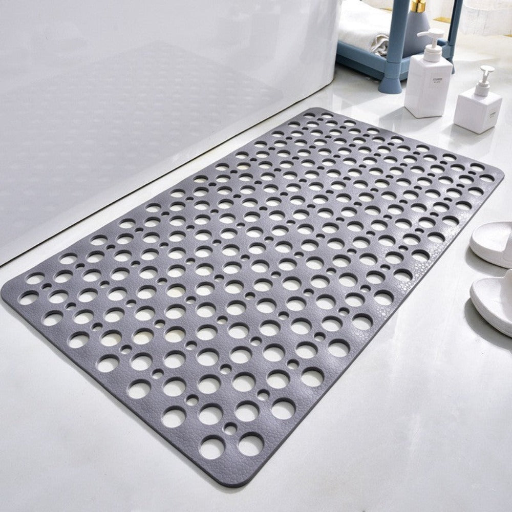 Non-Slip Antibacterial Shower Mat Slip-Resistant Bath Rug Easy to Clean Durable