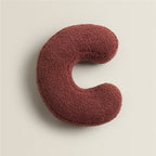 Plush Letter Pillow Soft Polyester Cotton Blend Customizable Kids Bedroom Decor 40 cm