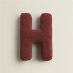 Plush Letter Pillow Soft Polyester Cotton Blend Customizable Kids Bedroom Decor 40 cm
