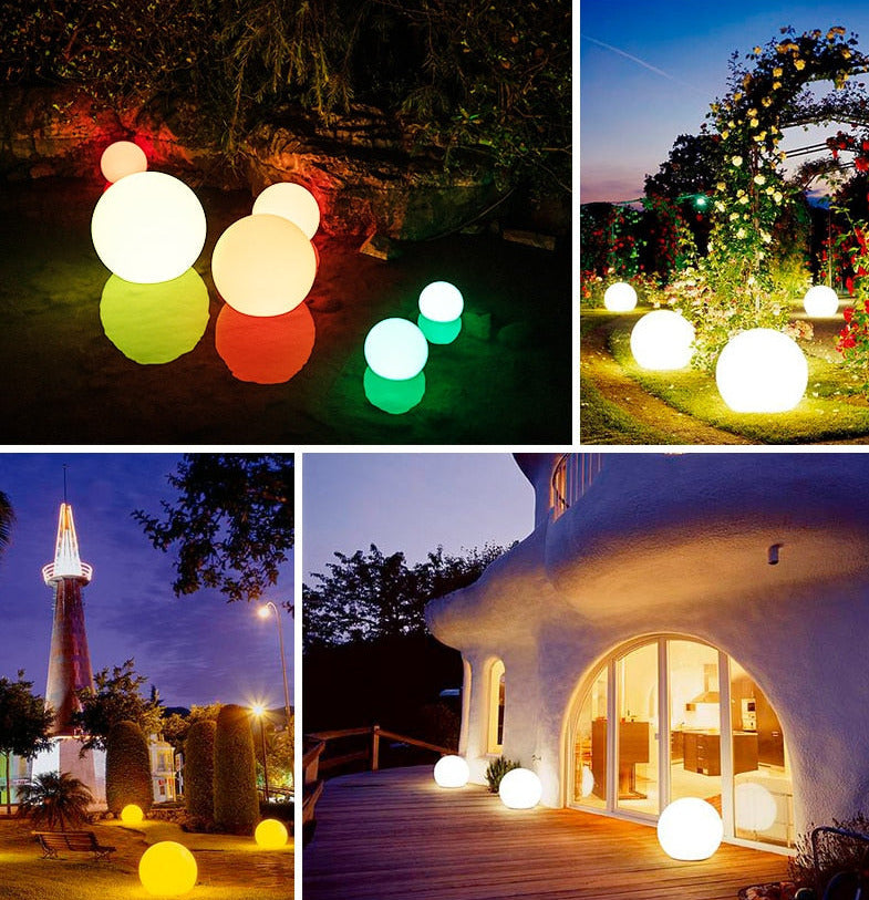 Moon Battery LED Table Lamp Rechargeable Wireless Indoor Outdoor Color Changing Light