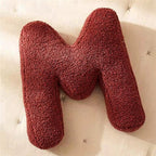 Plush Letter Pillow Soft Polyester Cotton Blend Customizable Kids Bedroom Decor 40 cm