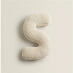 Plush Letter Pillow Soft Polyester Cotton Blend Customizable Kids Bedroom Decor 40 cm
