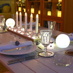 Moon Battery LED Table Lamp Rechargeable Wireless Indoor Outdoor Color Changing Light