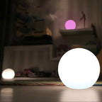Moon Battery LED Table Lamp Rechargeable Wireless Indoor Outdoor Color Changing Light
