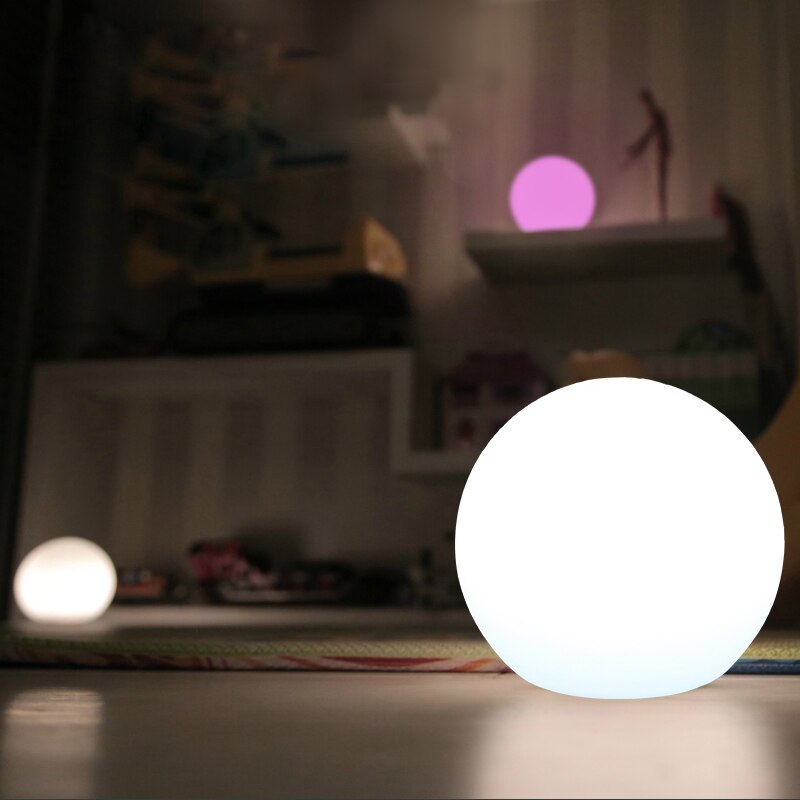 Moon Battery LED Table Lamp Rechargeable Wireless Indoor Outdoor Color Changing Light