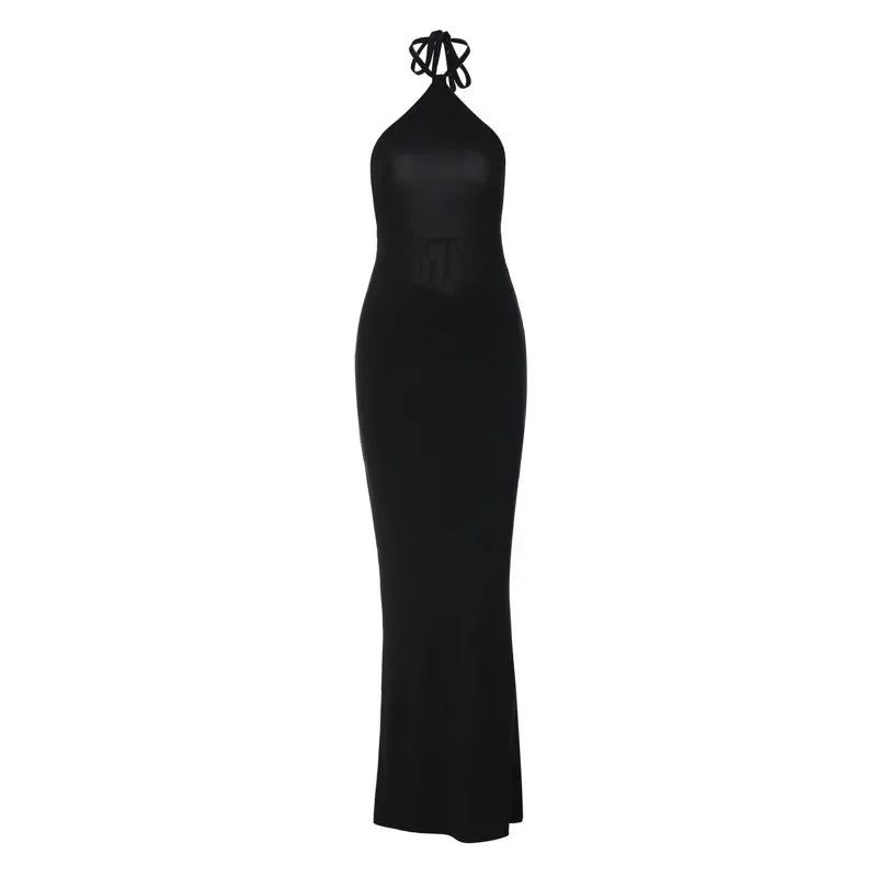 Alena | Elegant Maxi Formal Evening Gown for Women Open Back
