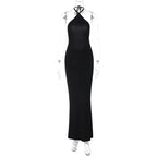 Alena | Elegant Maxi Formal Evening Gown for Women Open Back