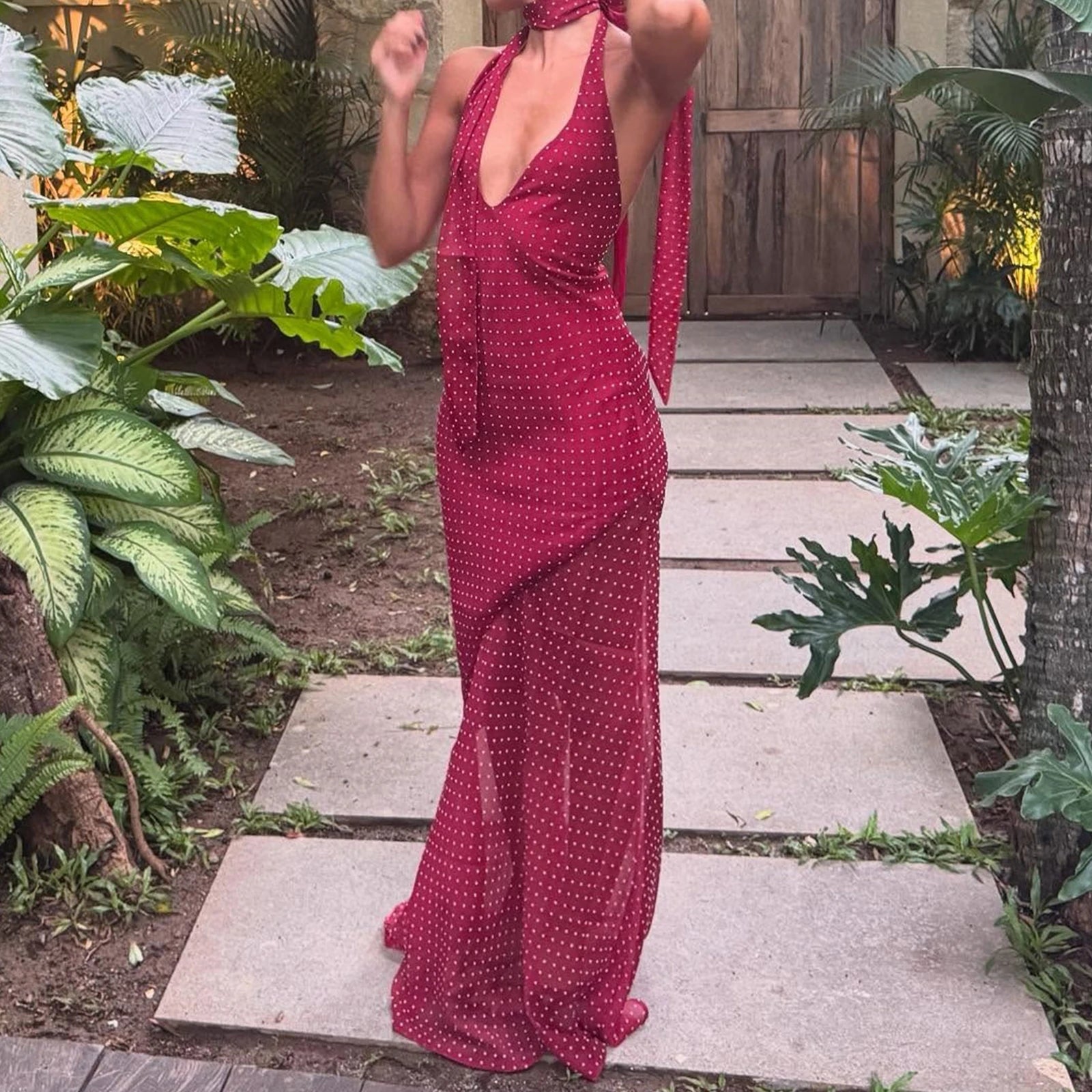 Alexa | Elegant Maxi Dress for Women