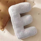 Plush Letter Pillow Soft Polyester Cotton Blend Customizable Kids Bedroom Decor 40 cm