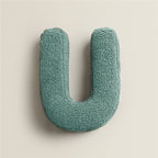 Plush Letter Pillow Soft Polyester Cotton Blend Customizable Kids Bedroom Decor 40 cm