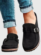 Harrow Helen comfortable slip-on clogs for women, featuring a soft upper and supportive sole for everyday wear.
