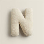 Plush Letter Pillow Soft Polyester Cotton Blend Customizable Kids Bedroom Decor 40 cm