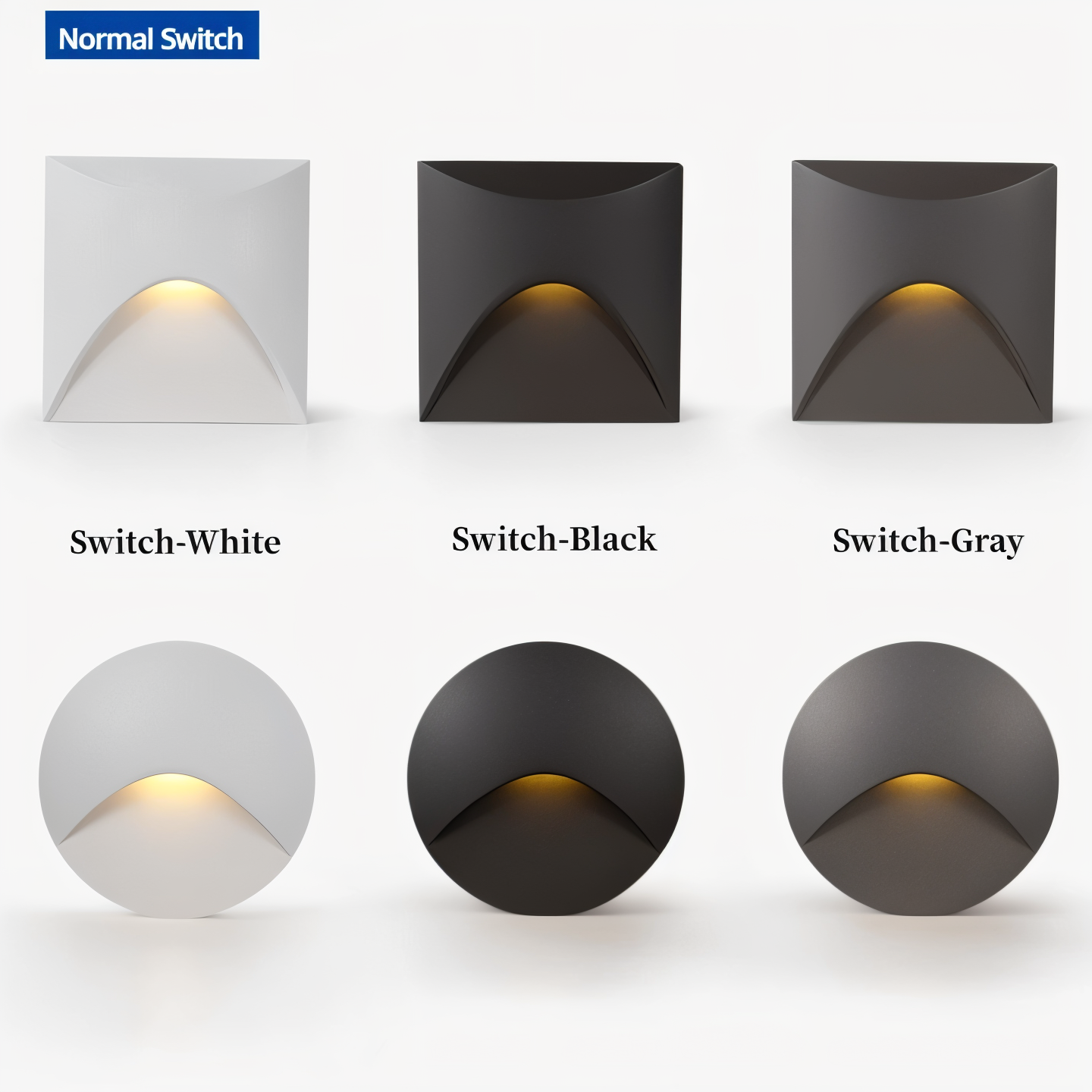 LuminiPath Waterproof IP65 LED Wall Light Motion Sensor Aluminum Indoor Outdoor 3W Warm White Cool White