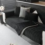 Velvet Sofa Cover Premium Soft Durable Slipcover for Living Room Furniture Protection