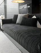 Velvet Sofa Cover Premium Soft Durable Slipcover for Living Room Furniture Protection