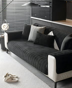 Velvet Sofa Cover Premium Soft Durable Slipcover for Living Room Furniture Protection