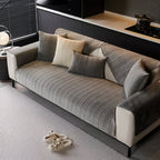 Velvet Sofa Cover Premium Soft Durable Slipcover for Living Room Furniture Protection