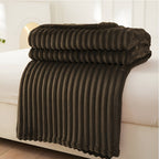 Breathable Plush Fleece Blanket Soft Warm Cozy Throw for Couch Bed Travel