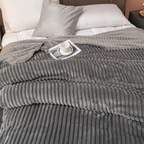 Breathable Plush Fleece Blanket Soft Warm Cozy Throw for Couch Bed Travel