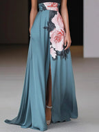 Harrow Janelle floral sleeveless maxi dress for women, elegant design with vibrant floral pattern, flowing fabric for a stylish look.