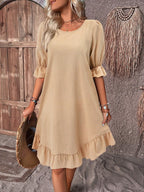 Harrow Joan women's summer tummy control dress, lightweight and stylish with a comfortable fit and flattering silhouette.