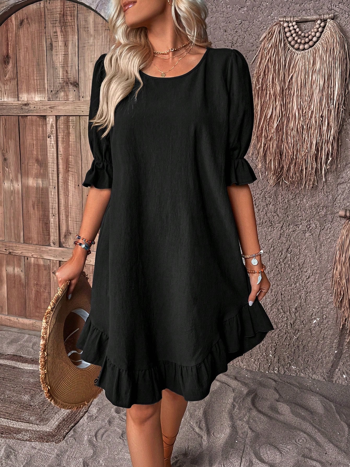 Harrow Joan tummy control summer dress for women, lightweight and stylish, featuring a flattering fit and comfortable fabric.