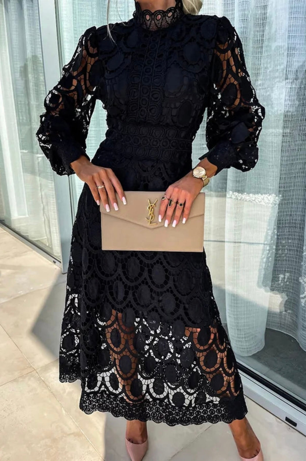 Harrow Joyce casual summer dress for women with elegant lace details, lightweight and perfect for warm weather.