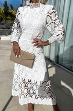 Harrow Joyce casual summer dress for women with elegant lace details, lightweight and breathable for warm weather.