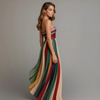 Harbor Judith glamorous maxi party dress for women, featuring a flowing silhouette and elegant design, perfect for special occasions.