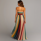 Harrow Judith glamorous maxi party dress for women, flowing fabric, elegant design, and vibrant color perfect for special occasions.
