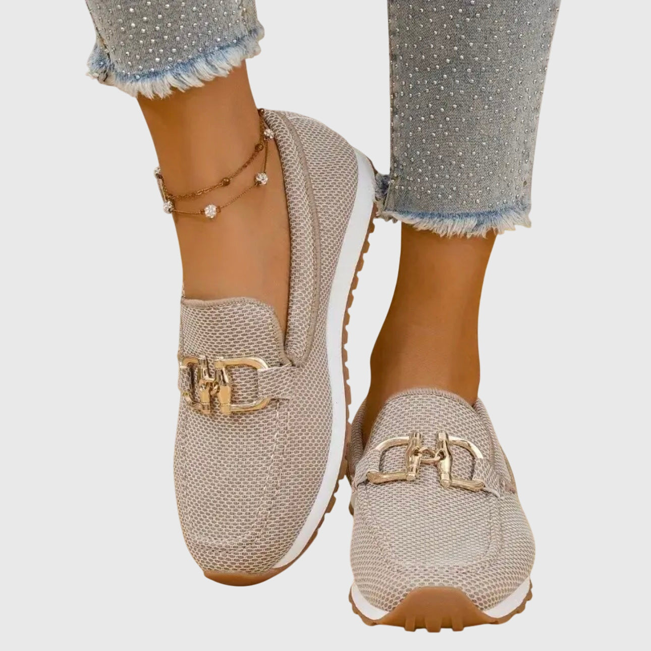 Harrow June comfortable ballet flat loafers for women with soft, breathable material and stylish design.