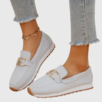 Harrow June comfortable women's ballet flat loafers, featuring a sleek design and soft material for everyday wear.