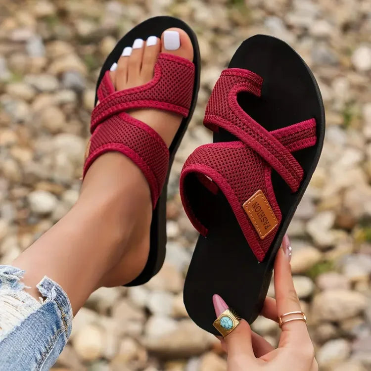 Harrow Juno women's orthopedic cushioned sandals with supportive soles and adjustable straps, perfect for comfortable everyday wear.
