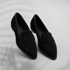 Harrow Kaitlyn slip-on flat loafers for women featuring a sleek toe design and comfortable fit, ideal for casual or professional wear.
