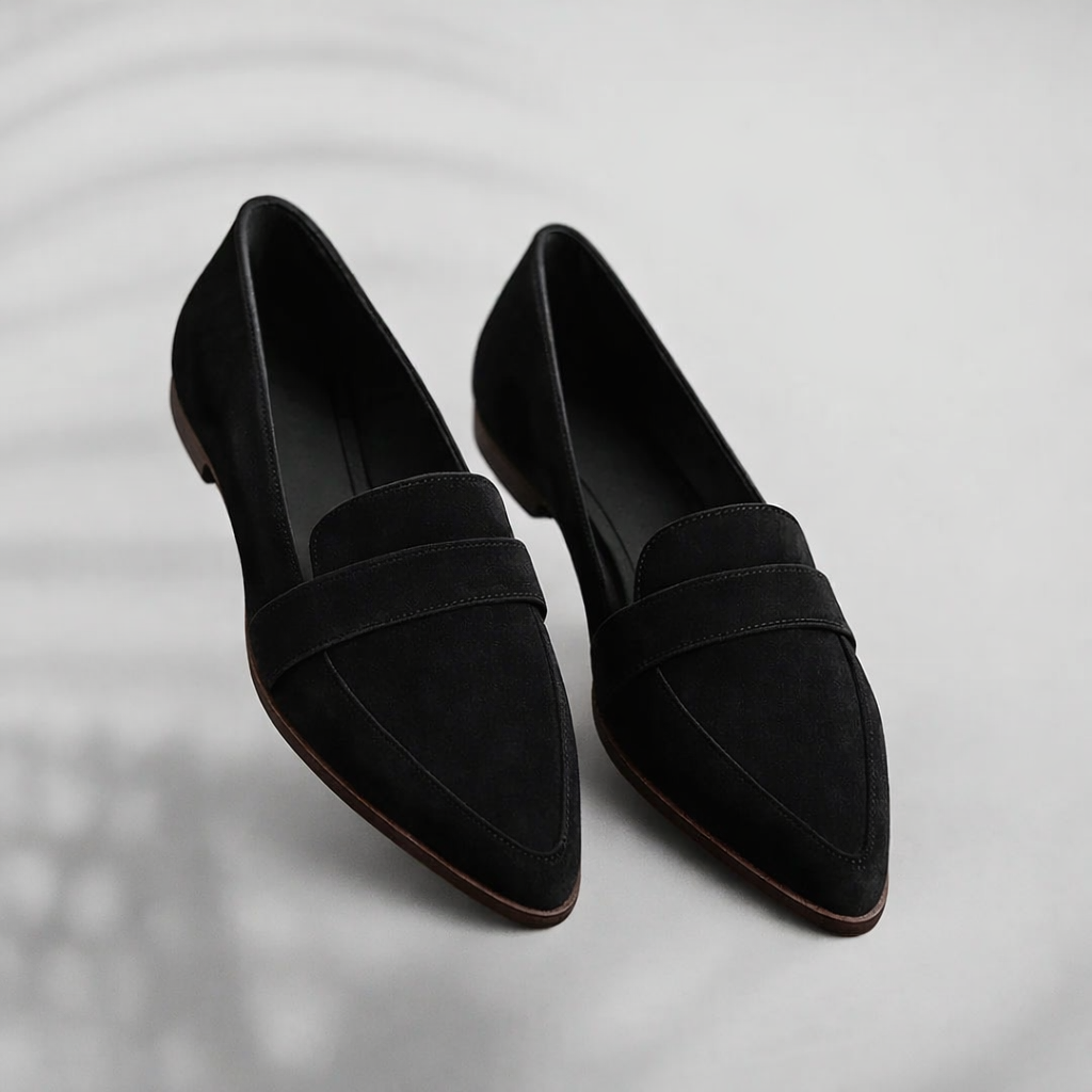 Harrow Kaitlyn slip-on flat loafers for women featuring a sleek toe design and comfortable fit, ideal for casual or professional wear.