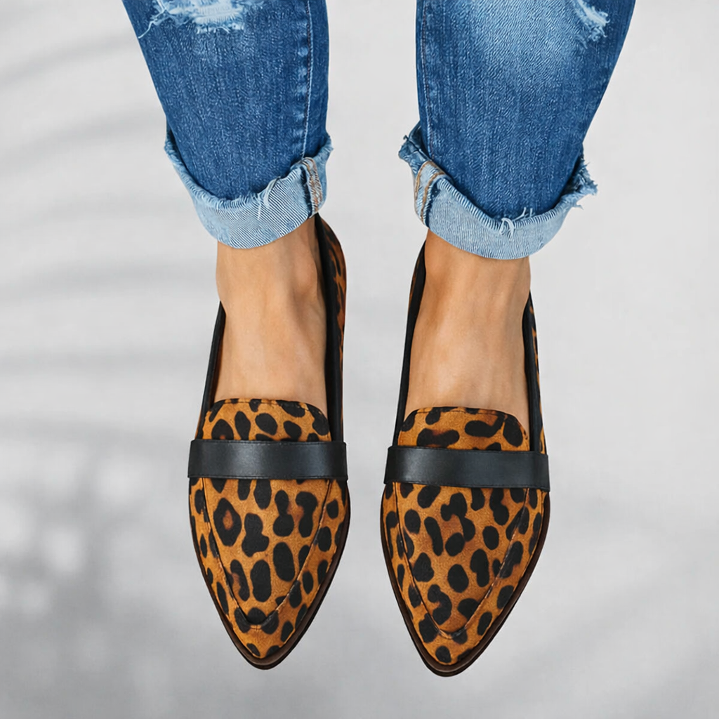 Harrow Kaitlyn slip-on flat loafers for women with sleek toe design, comfortable and stylish for everyday wear