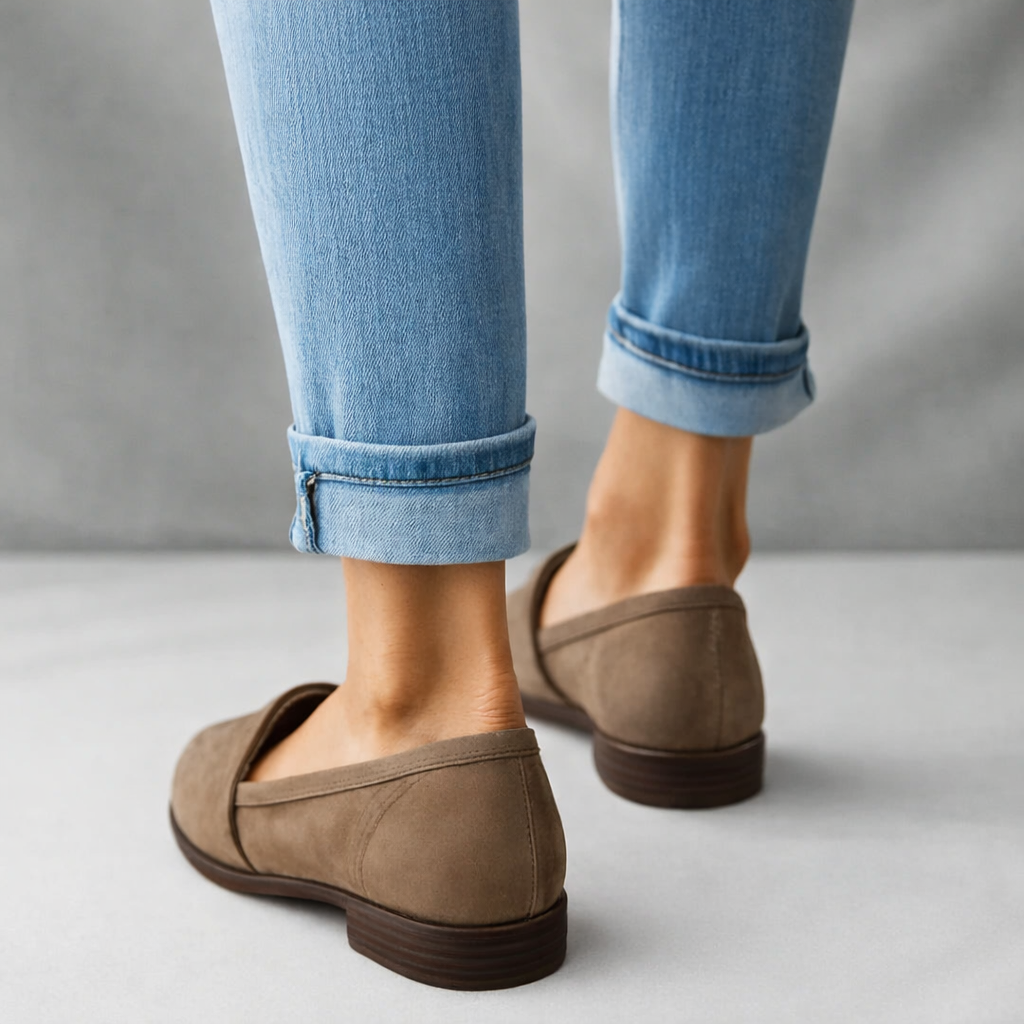 Harrow Kaitlyn slip-on flat loafers for women with sleek toe design, comfortable and stylish for everyday wear.